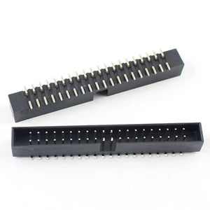 2Pcs 2mm 2.0mm Pitch 2x20 40 Pin SMT SMD Male Shrouded Box Header IDC Connector - Picture 1 of 6