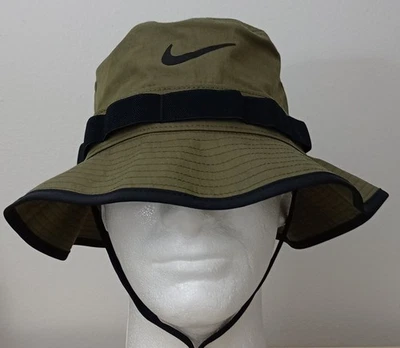 Nike Apex Dri-FIT Bucket Training Olive Green Hat Size Medium  - Image 1 of 4