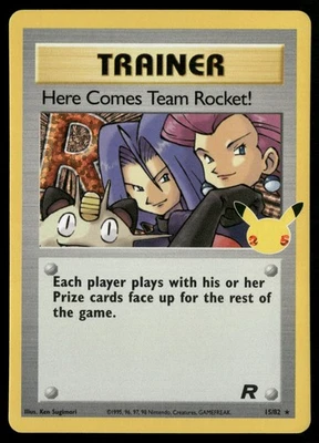 Here Comes Team Rocket! Celebrations: Classic Collection 15/82 Pokemon TCG - Image 1 of 2