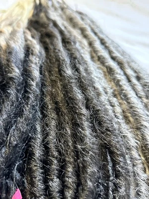 JUEGO COMPLETO Rastas HECHAS A MANO Locs TRENZA EN Extensiones de Cabello Rastas Foto 1 de 4