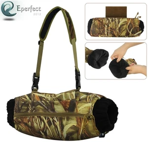 Tactical Muff Hand Warmer Sleeve Pouch Portable Vest Drop Hanger for Outdoor - Picture 1 of 10