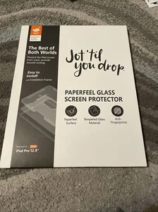 Jot’til You Drop Paperfeel Glass Screen Protector IPad Pro 12.9 Inch C770 - Afbeelding 1 van 2