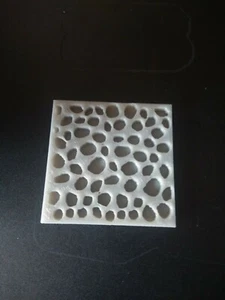 3D kingdoms Dungeons & dragons Cobblestone Tile Cutter Stamp XPS foam 2x2 50by50 - Picture 1 of 3