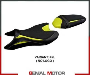 Rivestimento sella Sanya Ultragrip Giallo YL T.I. per Yamaha MT-07 2018 > 2023 - Foto 1 di 2
