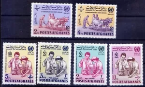 Afganistán 1963 MNH Imperf, UNICEF, agricultura, ciencia, microscopio - Imagen 1 de 1