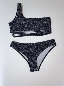 Shein Black & White Women's Bikini (Size Large) - Picture 1 of 6