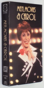 MEN, MOVIES & CAROL BURNETT VHS Movie Parody Skits SCOTT BAKULA Out Of Print CC - Imagen 1 de 5