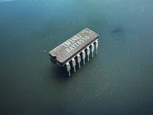 LM148J Raytheon Quad Operational Amplifier IC OpAmp Ceramic IC CDIP-14 - Picture 1 of 4