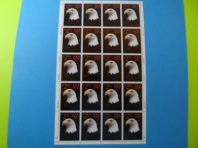Stamps US * SC 2540 * MNH * Sheet of 20 * 1991 * Eagle * $2.90 - Image 1 of 2