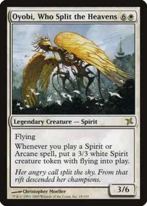 MTG Oyobi, Who Split the Heavens Betrayers of Kamigawa R 18/165 (LIGHTLY PLAYED) - Picture 1 of 1