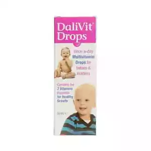 DALIVIT MULTIVITAMIN DROPS - 50ML - Picture 1 of 1