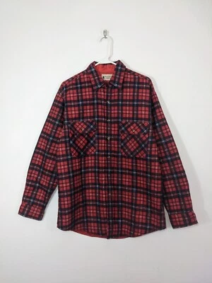 Chaqueta de franela aislante forrada con edredón a cuadros para hombre Northwest Territory M Foto 1 de 4