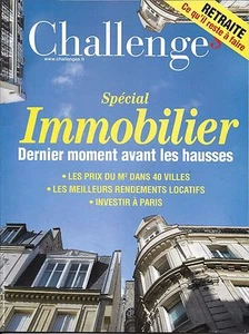 CHALLENGES n°497 10/11/2016 Spécial Immobilier/ HP/ Tricoire/ Tourisme Paris - Picture 1 of 1