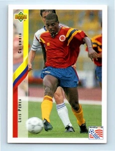 1994 Upper Deck World Cup Contenders English/German #40 Luis Perea Soccer Card - Picture 1 of 2