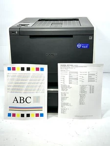 Impresora láser para grupos de trabajo Brother Hl-4570Cdw total pg cnt baja: solo 69 k, bandeja doble - Imagen 1 de 13