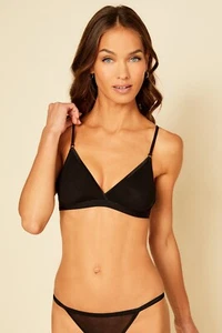 CLEARANCE - Cosabella Soire Confidence Bralette in Black - S, L - Picture 1 of 7