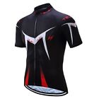 Teleyi Men's Cycling Moutain Racing Sports Tight Short Sleeve  Dry8785