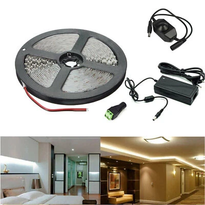 5m 10m led stripe 2835 smd band leiste streifen controller netzteil lichterkette - Bild 1 von 4