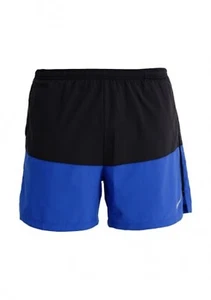 Nike Flex 11" Men’s Running Shorts Black/Blue 642804-016 Size Medium NWT - Picture 1 of 5