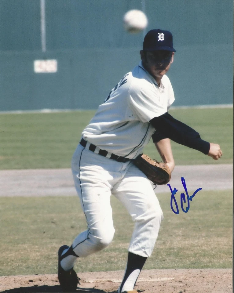 FOTO 8X10 FIRMADA AUTOGRAFIADA DE JOE COLEMAN TIGRES DE DETROIT CON CERTIFICADO DE AUTENTICIDAD Foto 1 de 1