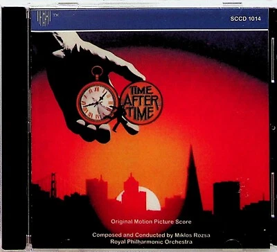 TIME AFTER TIME- Miklos Rozsa 1979 Film Soundtrack Score CD (2008 Reissue) RPO - Image 1 of 3