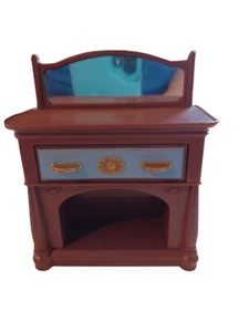 Fisher Price liebevolle Familie Puppenhaus Möbel Kind Baby Kommode Spielzeug - Bild 1 von 4