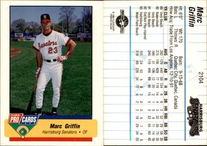 Marc Griffin 1994 Fleer ProCards #2104 Card *AutographDen*