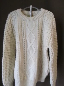 Vintage Falcarragh Irish Fishermans Sweater Medium - Picture 1 of 4