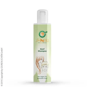 Hanf Shampoo 200 ml von Sanoll – Natürliches Shampoo mit Hanföl - Bild 1 von 1