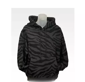 Sudadera con capucha para mujer UGG® Tatiana en negro cebra S - Imagen 1 de 10