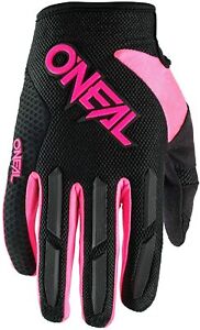 O'Neal Oneal element YOUTH motocross gloves black/pink sz 3/4