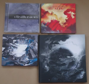 DISILLUSION 4CD Collection Melodic progressive death metal simil OPETH, AMORPHIs - Imagen 1 de 4