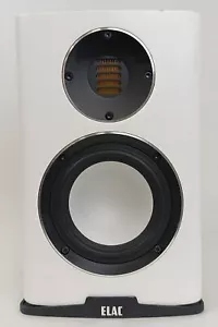 ELAC BS243.4 Carina Bookshelf Speaker - Satin White - Each - U - Picture 1 of 4