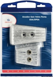 Volvo Penta SX-A & DPS-A Anode Set Z-Drive Zinc - Aluminium - Magnesium - Picture 1 of 1