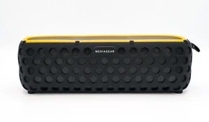 Apolo 12 - Solar Powered Bluetooth Speaker Black orange - Picture 1 of 8