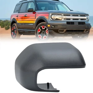 Right Side Mirror Cover House Cap For Ford Bronco Sport 2021-2025 Textured Black - Bild 1 von 11