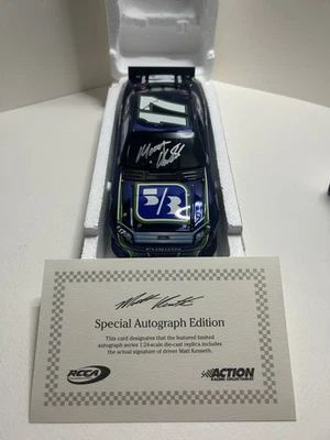 AUTOGRAFIADO! Color Cromo #45 De 48 Matt Kenseth, Quinto Tercer Banco, 2012 Fusion Foto 1 de 4