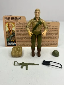 FIGURA DE ACCIÓN SUELTA DUQUE HASBRO 1983 G.I JOE COBRA 100% COMPLETA DE COLECCIÓN - Imagen 1 de 11