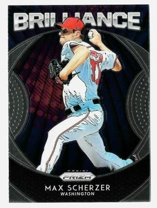 2019 Panini Prizm Brilliance #B8 Max Scherzer Washington Nationals Insert Card - Picture 1 of 3