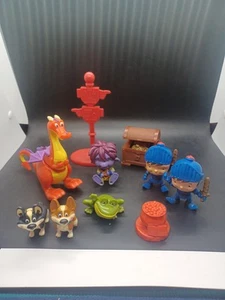 Fisher Price Mike The Knight Toy Figures Lot 10pc Mike Trollee PVC - Picture 1 of 15