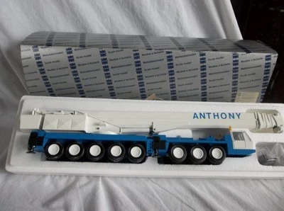 Brand New in Box Conrad 2077A Krupp 250 GMT Blue ANTHONY Mobile Crane 1:50 scale - Image 1 of 4