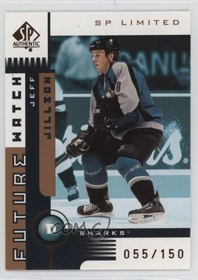 2001-02 SP Authentic Future Watch SP Limited /150 Jeff Jillson #170 Rookie RC - Image 1 of 2
