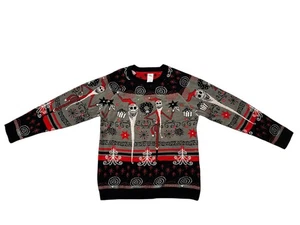 Suéter Pesadilla Antes de Navidad Parques Disney Fair Isle Jack Adulto Talla L Usado en Excelente Condición - Imagen 1 de 6