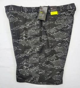 NWT Nike Flex Men's Size 38 Dri-Fit Golf Shorts Black Camo Camouflage BV0383-010 - Picture 1 of 9
