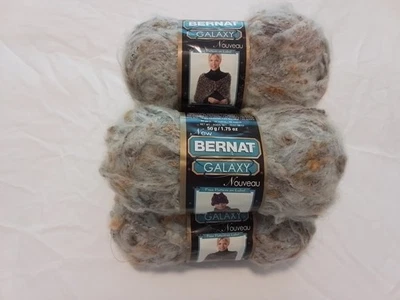 Bernat Galaxy Milky Way 5 = Lot Acrylic, Mohair, Alpaca 60 yds 1.75 oz - Image 1 of 4