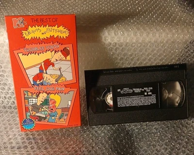 MTV's The Best Of Beavis And Butthead - Troubled Youth/ Feel Our Pain VHS - Image 1 of 4