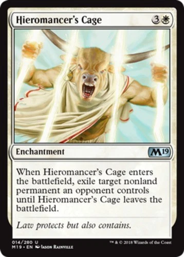 x1 Hieromancer's Cage - Core Set 2019 (M19) - NM - MTG - Image 1 of 1