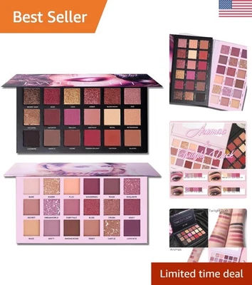 2pc Luxury Eyeshadow Palette Set - Twilight Dusk & Aromas for Stunning Looks - Image 1 of 4