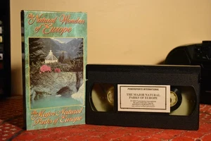 The Natural Wonders of Europe The Major Natural Parks of Europe VHS Tape 1995 - Picture 1 of 2