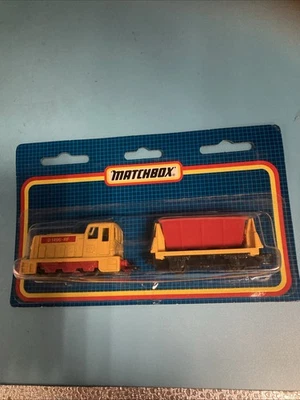 Matchbox Two Pack Train Engine And Car New - Image 1 of 2